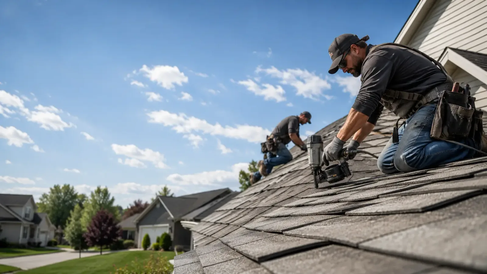 Storm Damage Roof Repair in Hall, NY near me